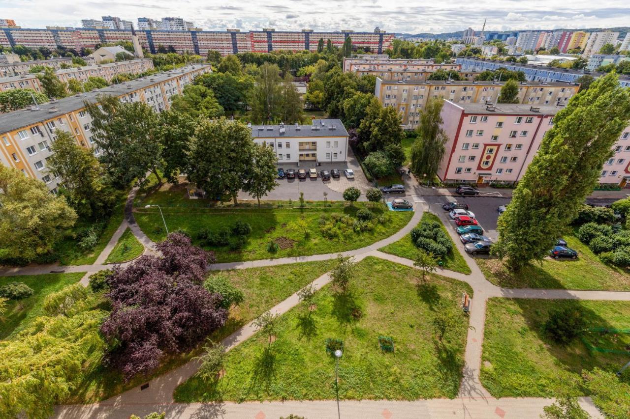 Seaview Apartment Gdansk Przymorze By Noclegi Renters Dış mekan fotoğraf