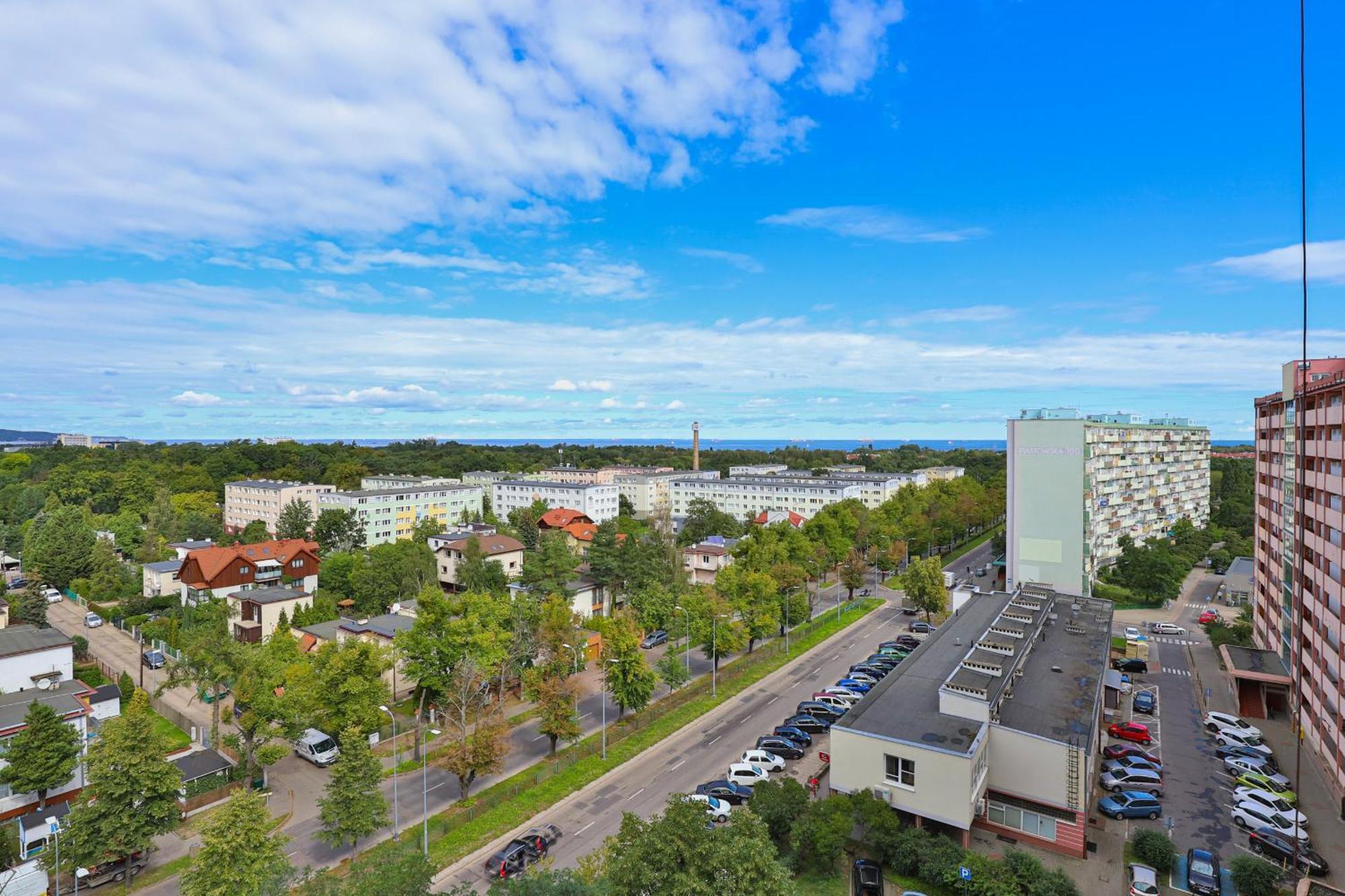 Seaview Apartment Gdansk Przymorze By Noclegi Renters Dış mekan fotoğraf