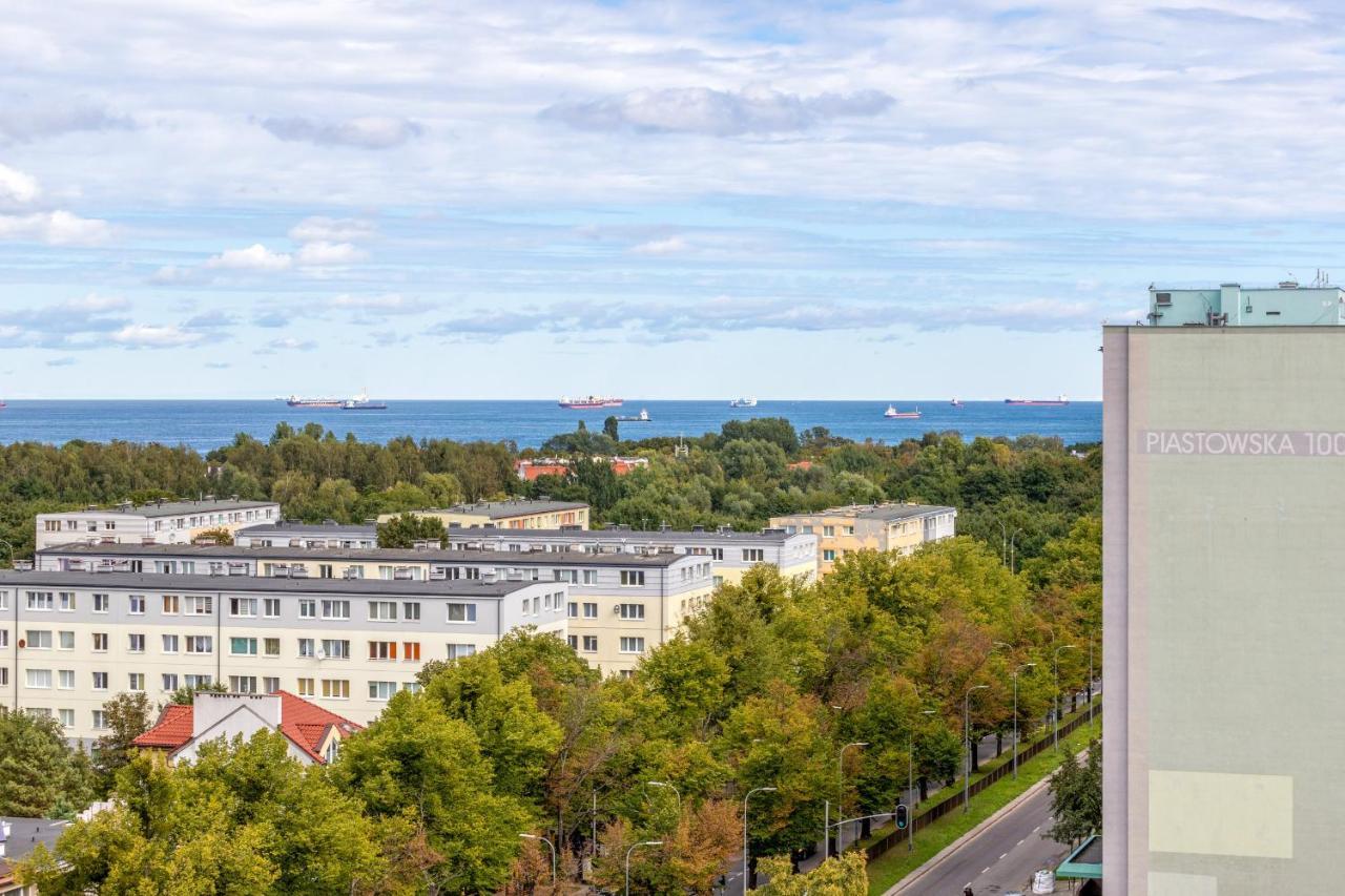 Seaview Apartment Gdansk Przymorze By Noclegi Renters Dış mekan fotoğraf